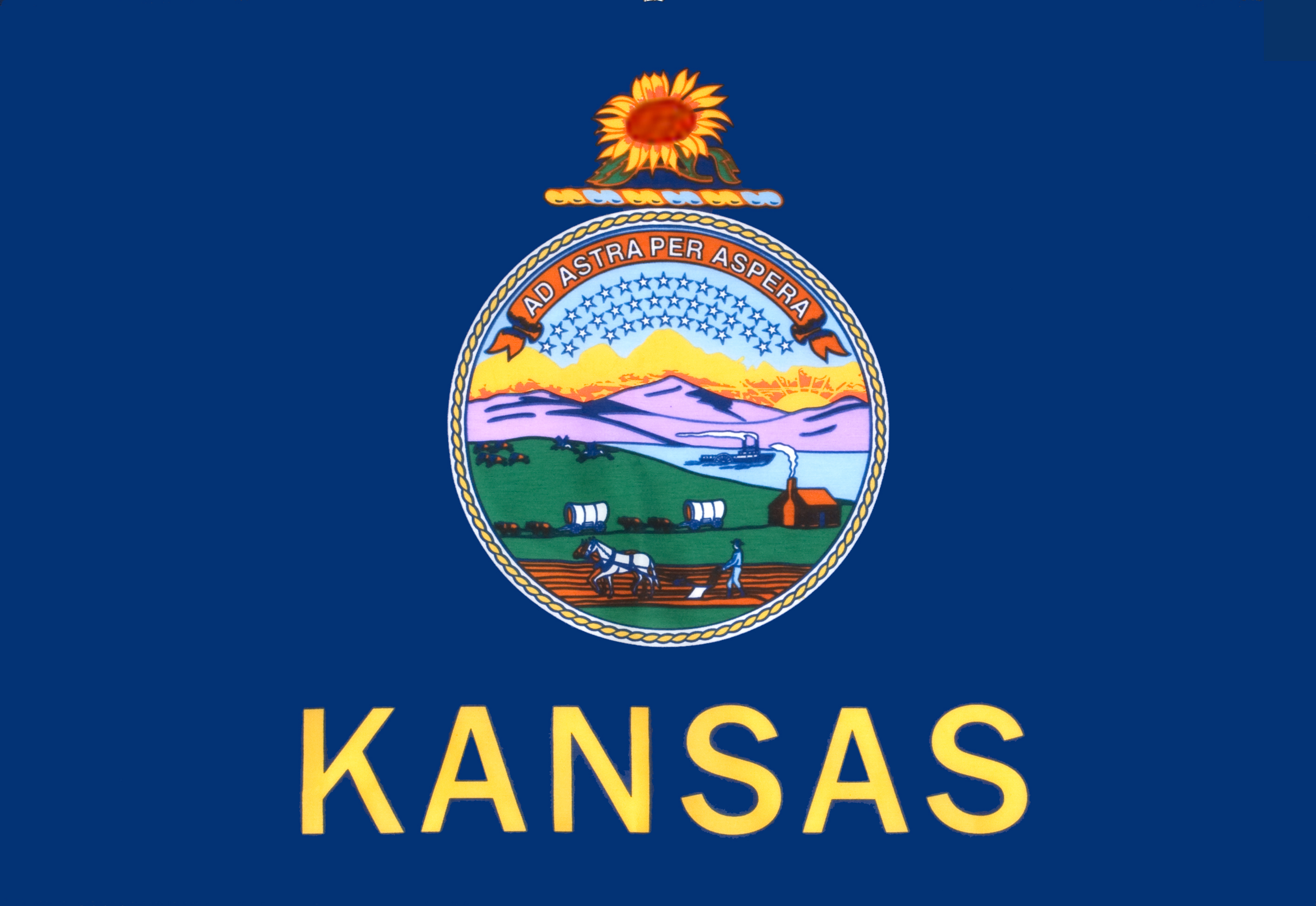 Printable Kansas State Flag Printable Word Searches